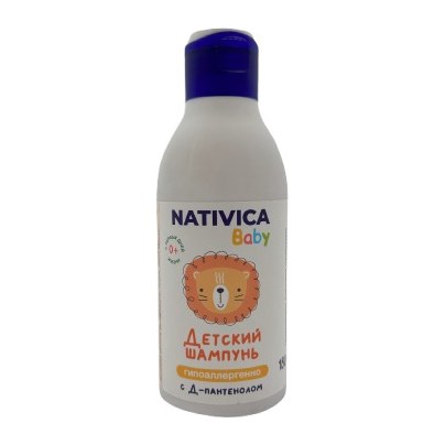 Nativica Baby Детский шампунь 0+ 180мл