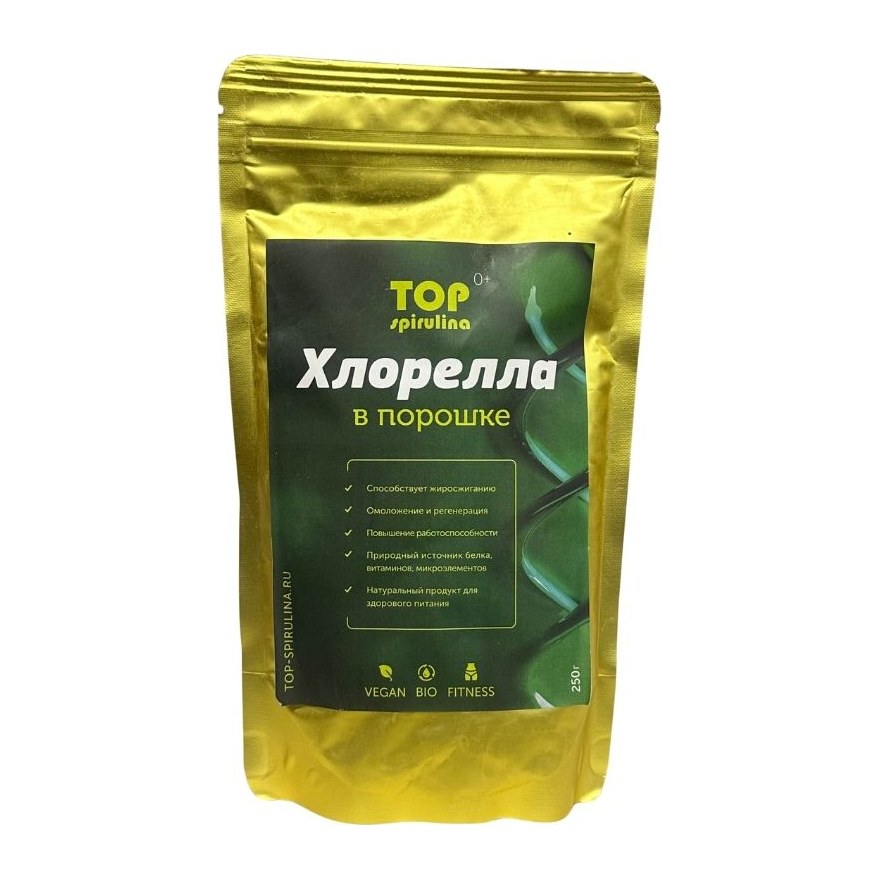 Хлорелла (Топ-спирулина) 250гр порошок