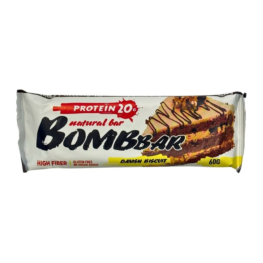 Bombbar батончик Датский бисквит 60гр 20шт