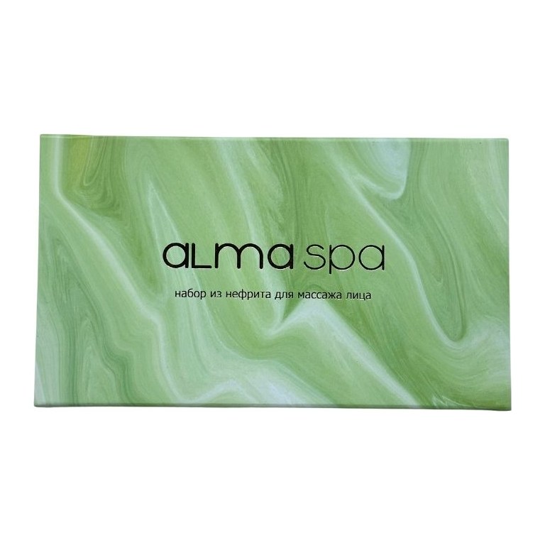 Alma spa Набор из нефрита роллер и гуаша