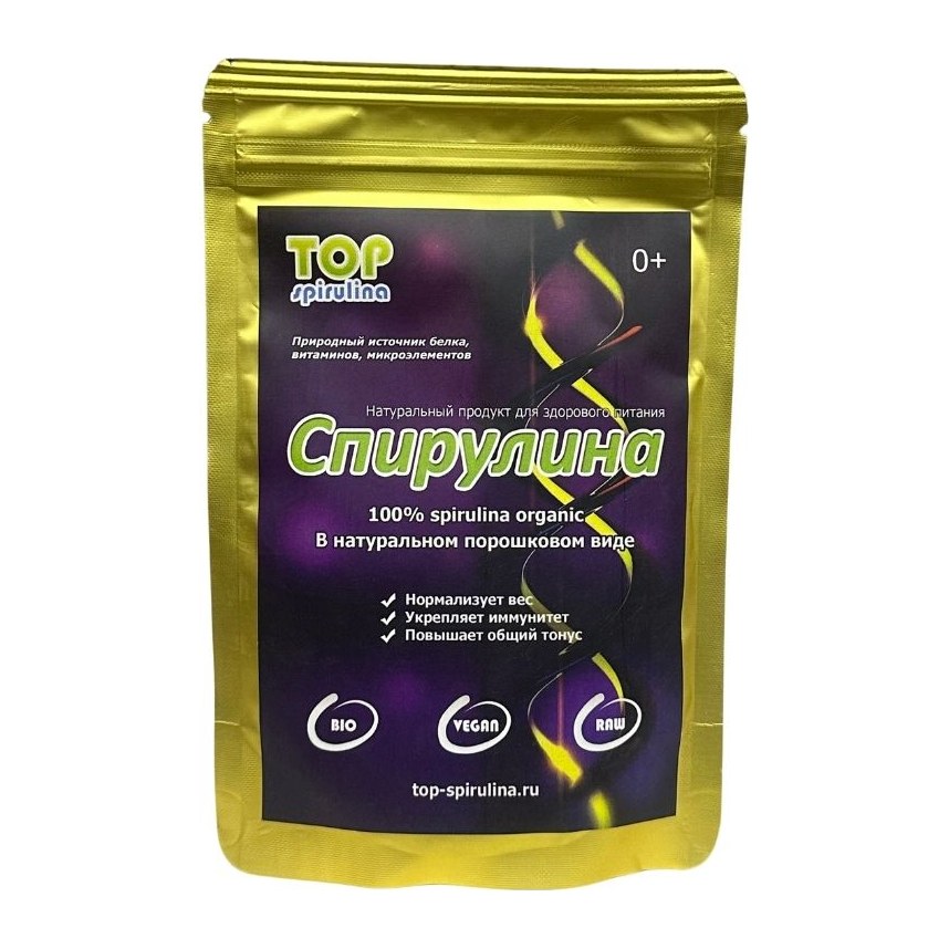 Спирулина (Топ-спирулина) 100гр порошок