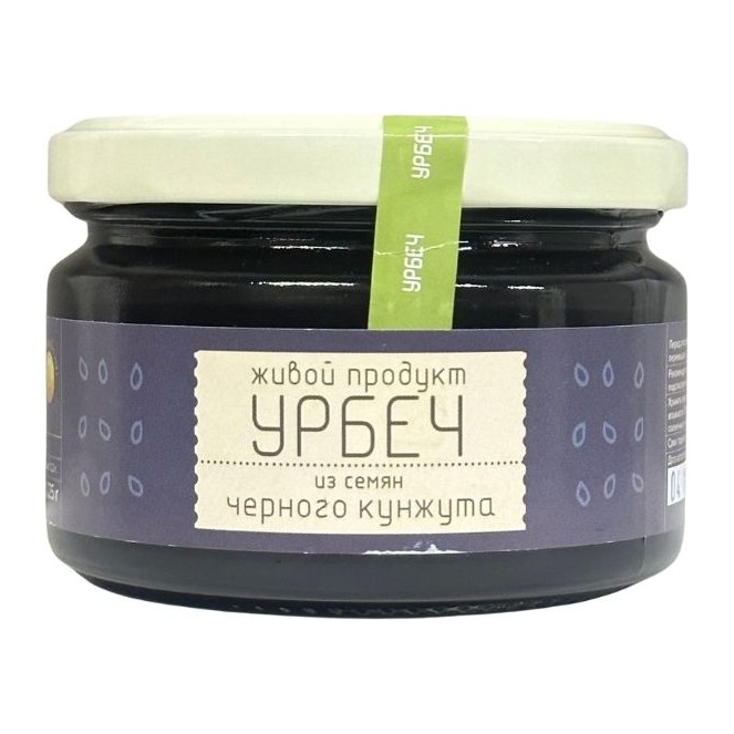 Урбеч из семян черного кунжута 225гр 16шт