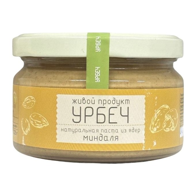 Урбеч из ядер миндаля 225гр 16шт