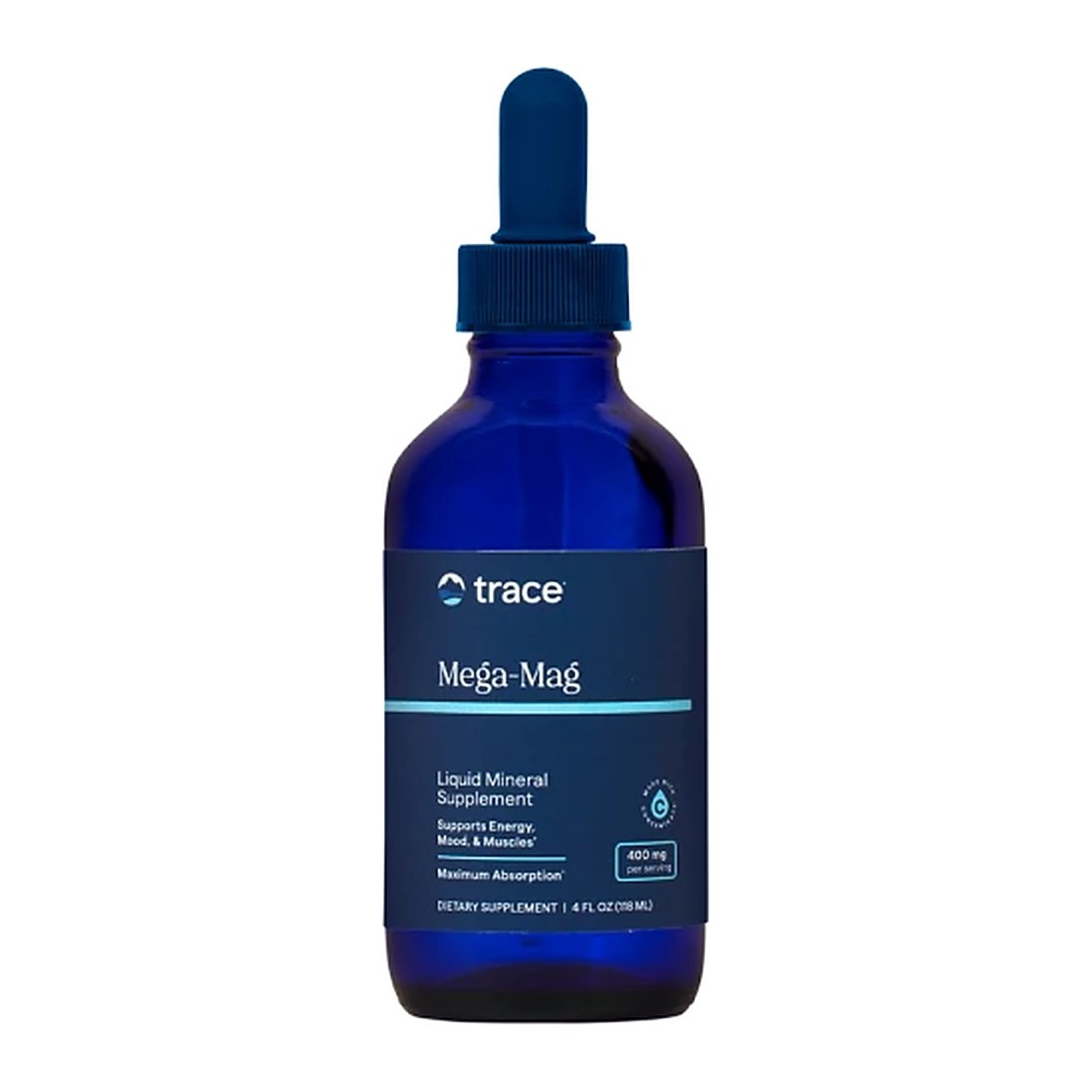 Trace minerals Mega-Mag 400mg 118ml 12шт