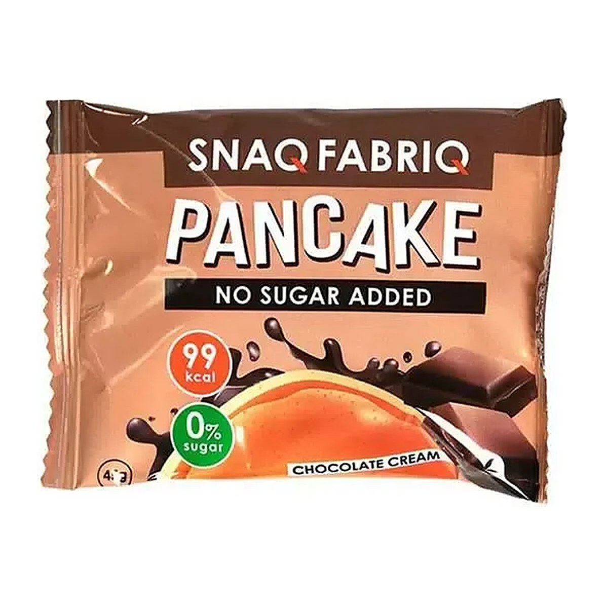 SNAQ FABRIQ Панкейк с начинкой Нежный шоколад 45гр 10шт