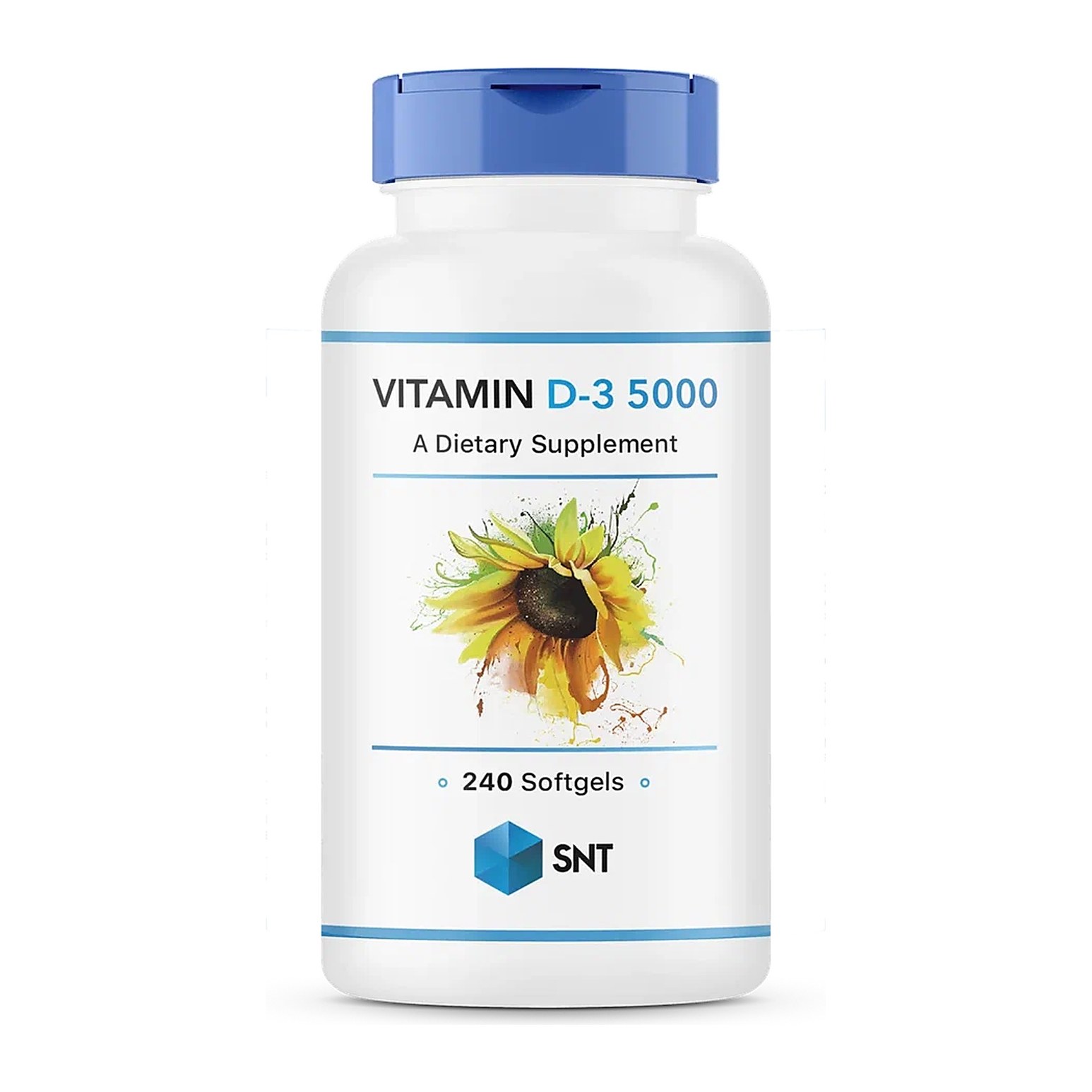 SNT Vitamin D-3 5000iu 240softgels