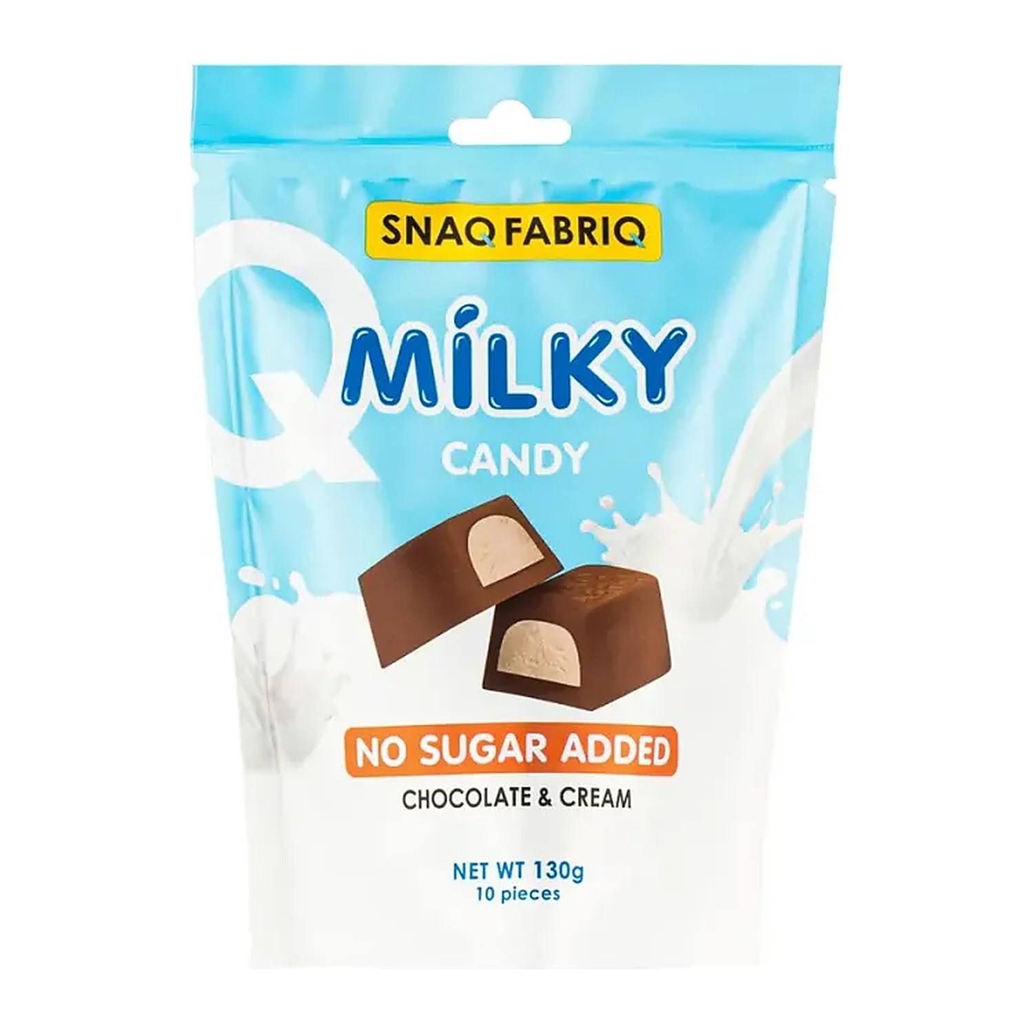 SNAQ FABRIQ Молочный шоколад со сливочной начинкой 25 гр 16 шт