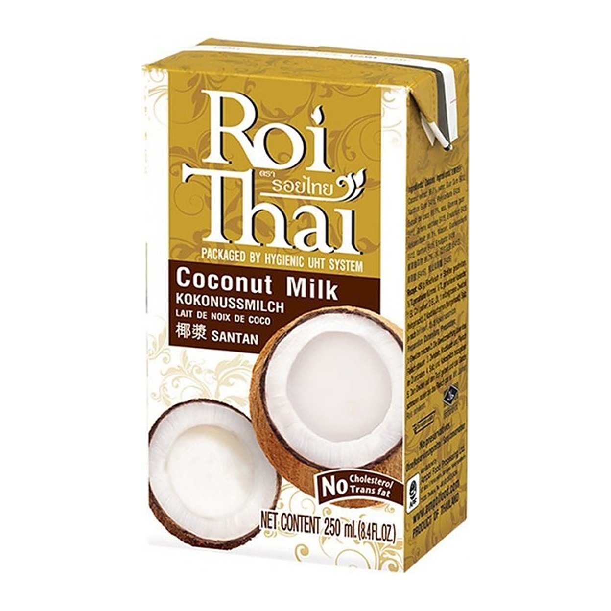 Roi Thai Кокосовое молоко 250мл 36шт