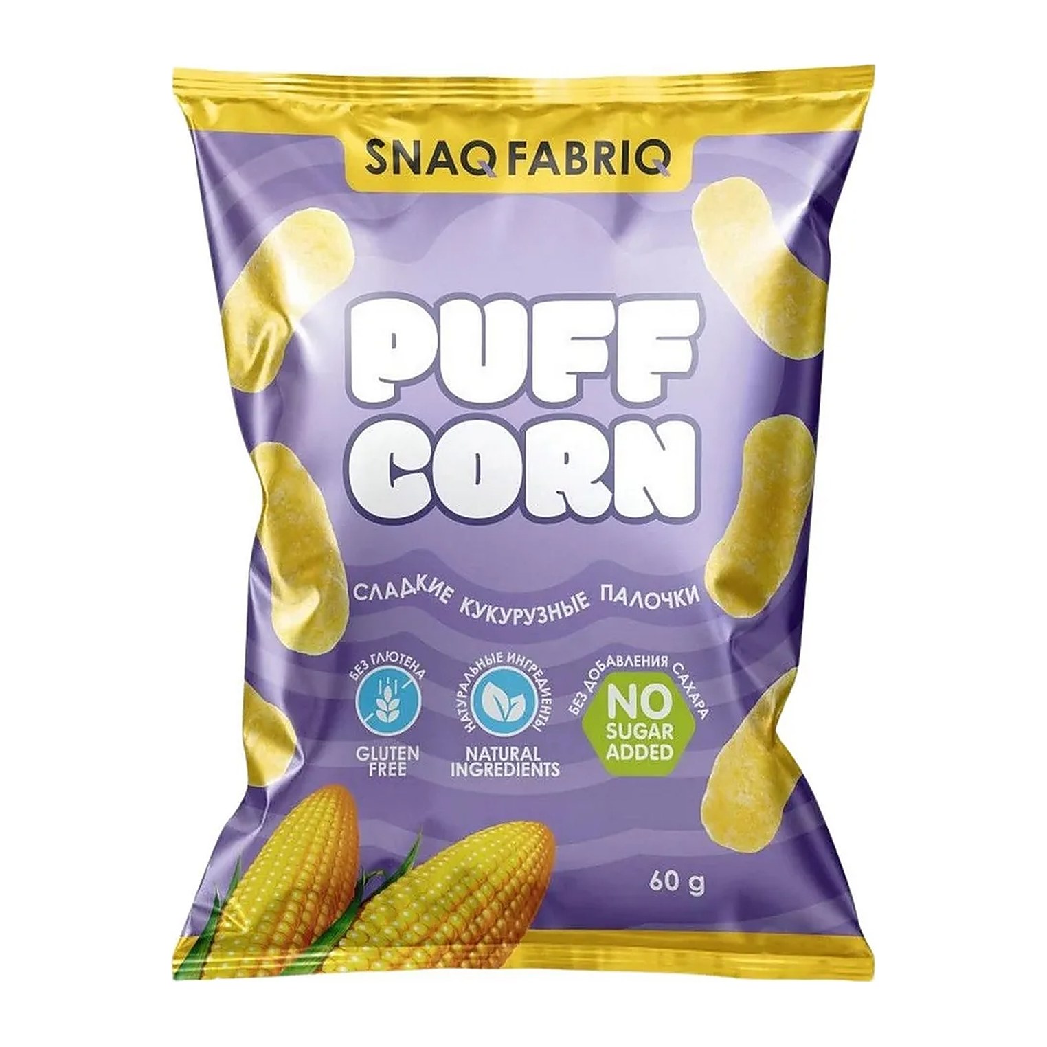 SNAQ FABRIQ Кукурузные палочки 60 гр 14 шт