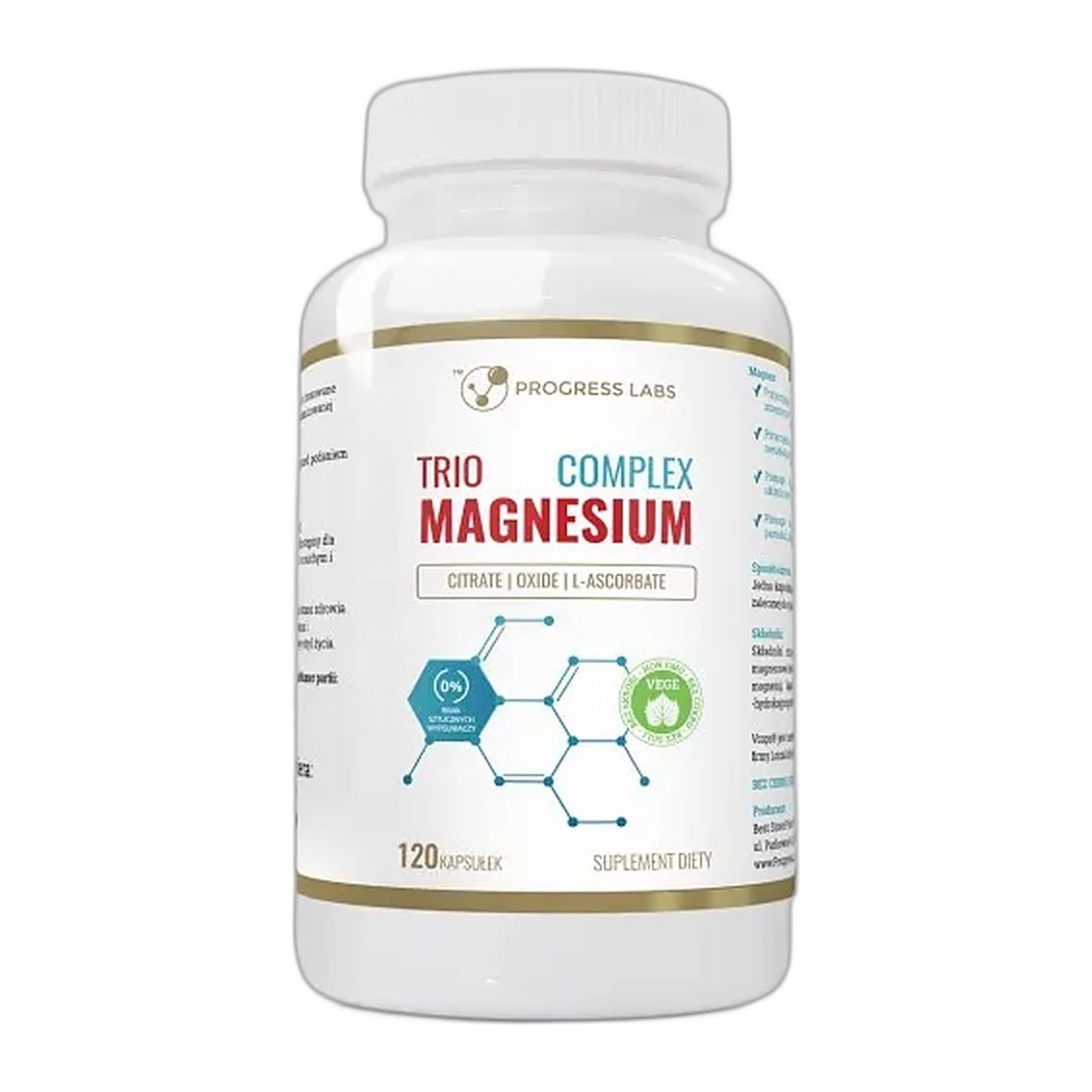 Mercura Magnesium trio complex 120капсул