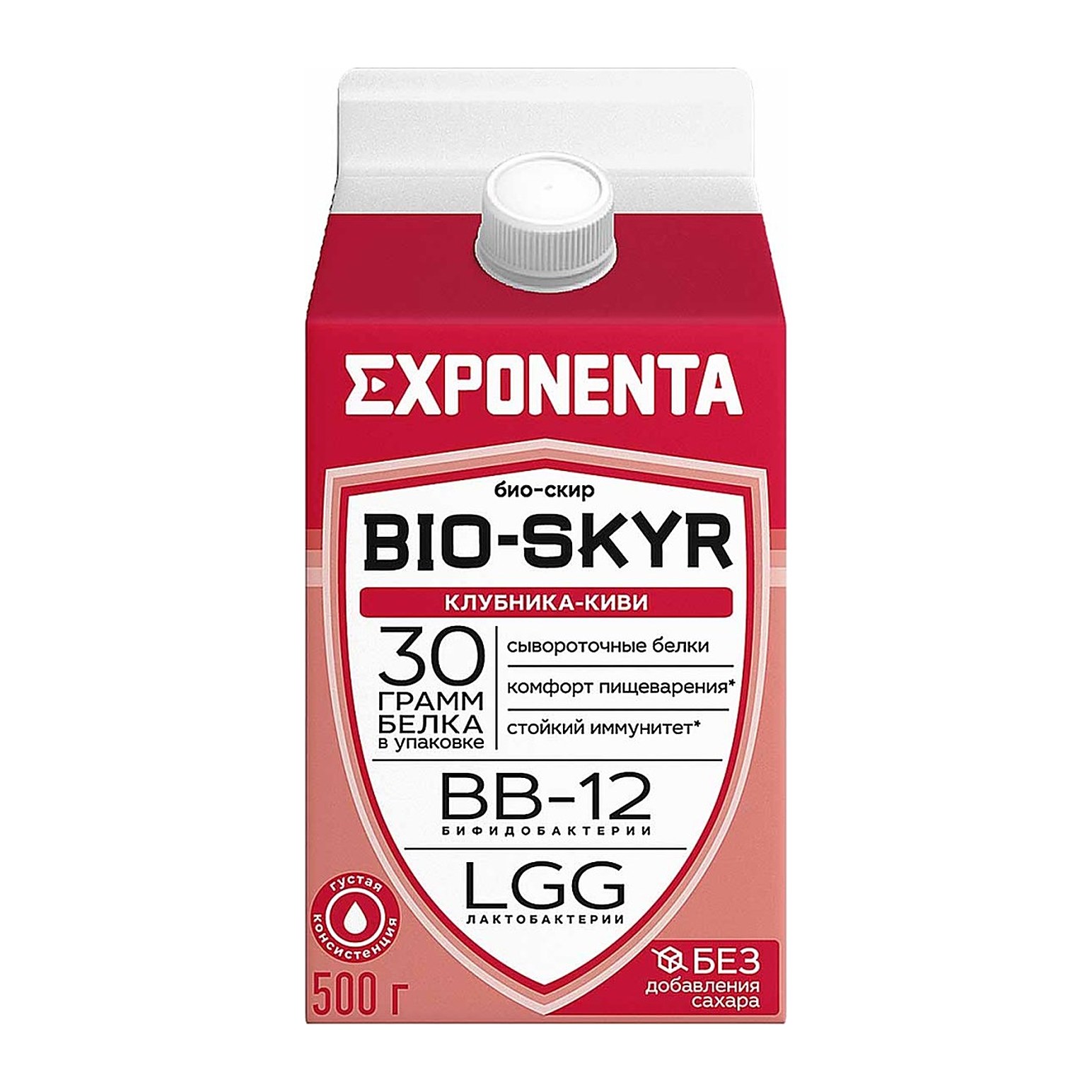 Exponenta Напиток кисломолочный Био-Скир Клубника-киви 500гр
