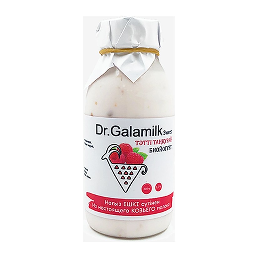 10% Galamilk Биойогурт из козьеге молока малина 300мл