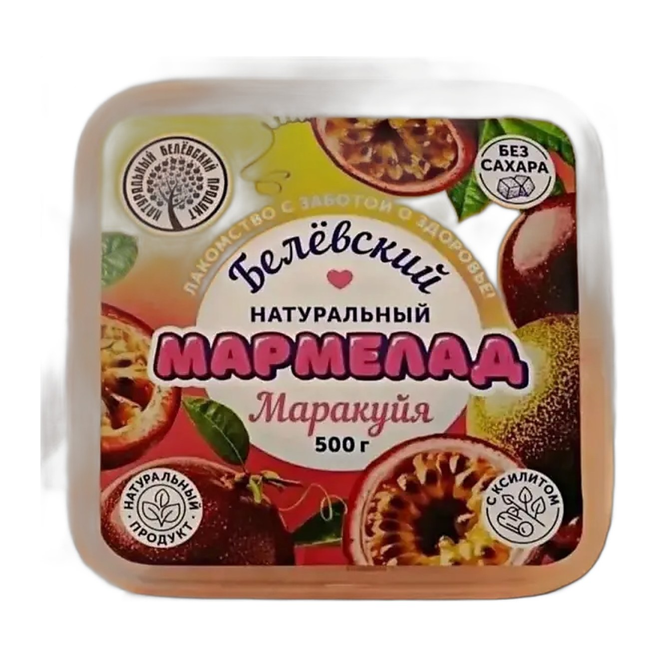 Белевский натуральный мармелад Маракуя 500гр