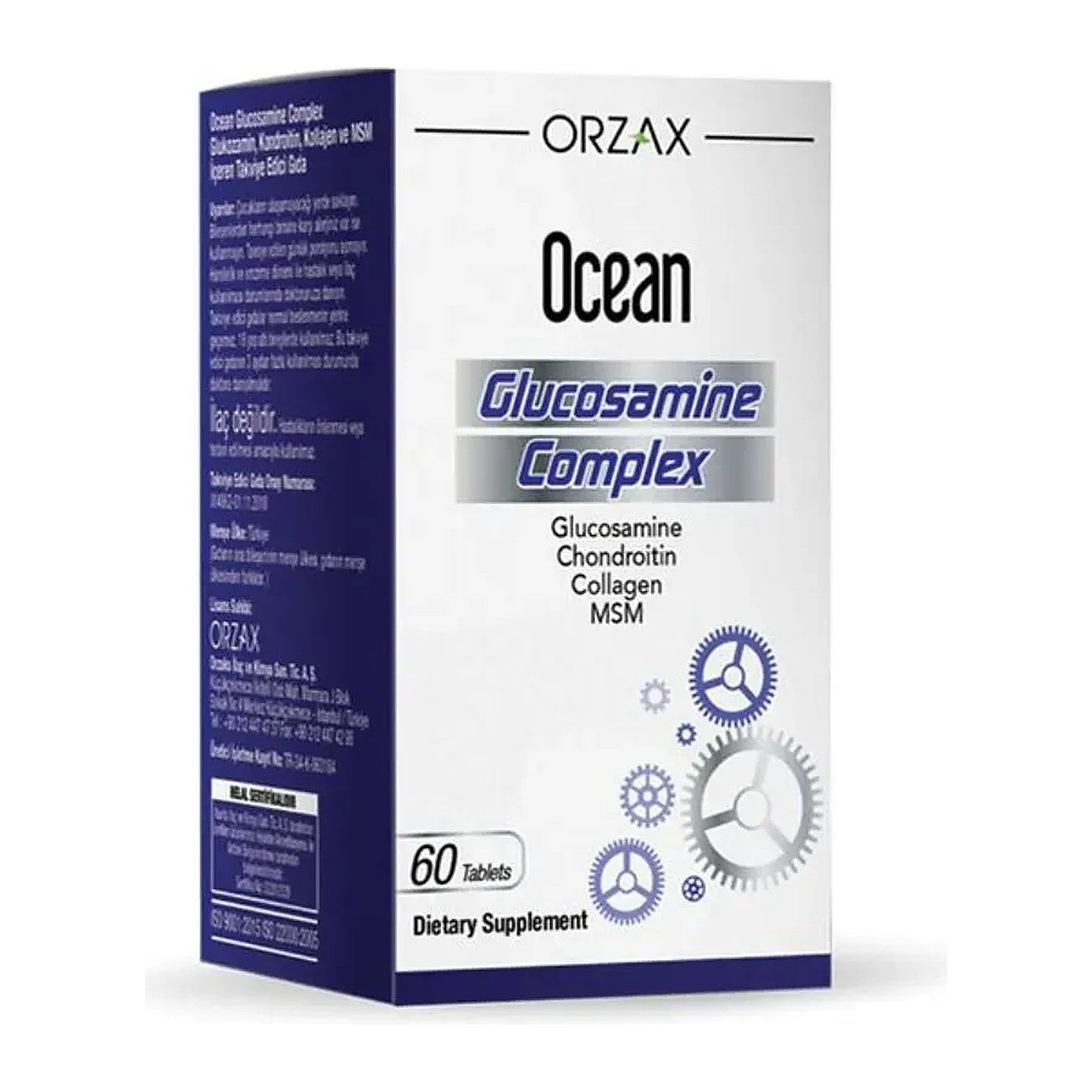 1 Orzax Ocean Glucosamine complex 60tab
