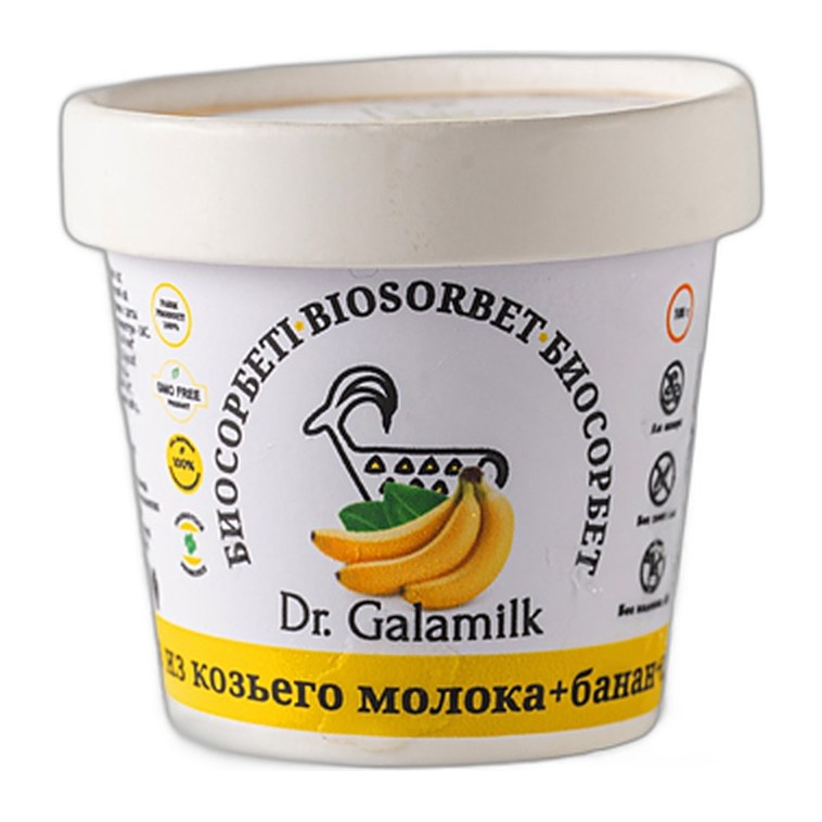 10% Galamilk Биосорбет Банан + пробиотик