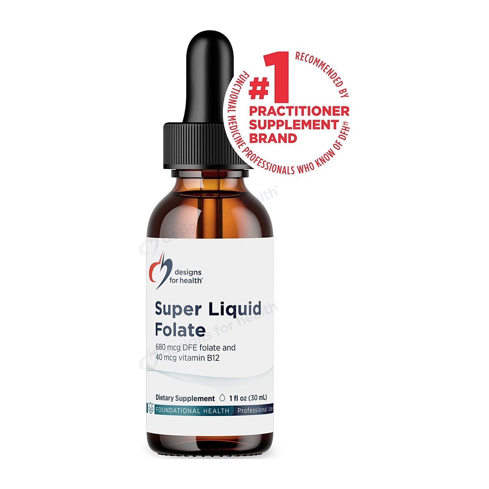Design For Health-Super Liquid Folate, 30ml