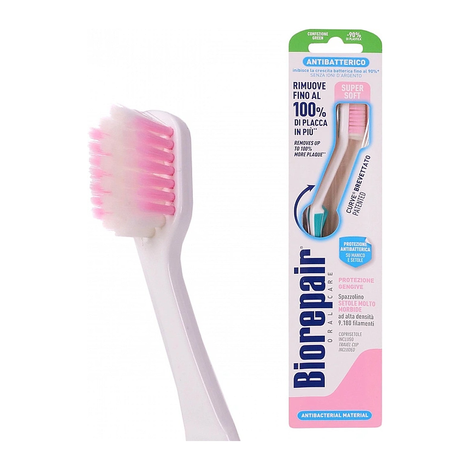 Biorepair Curve Gengive Зубная щетка изогнутая для защиты десен