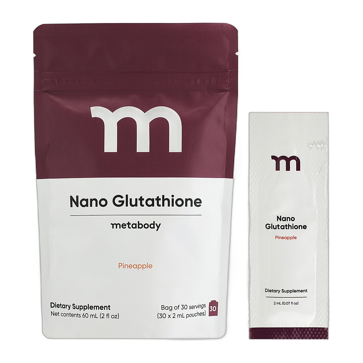 Metabody Nano Glutathione (Pineapple) 30шт