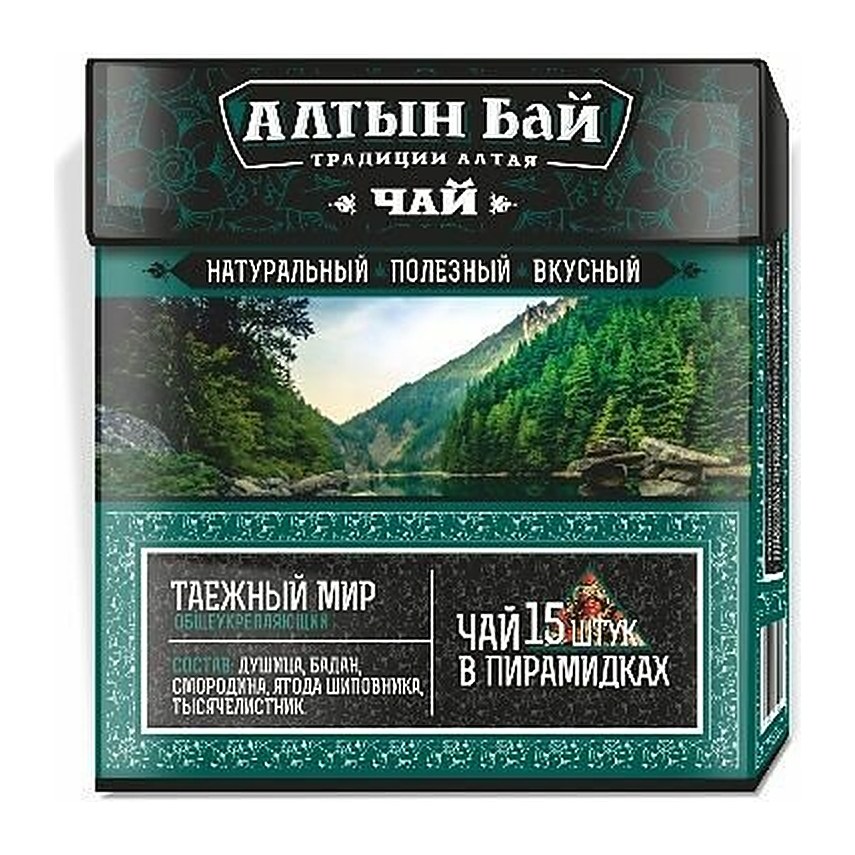 Алтын бай Чайный напиток Таежный мир (общеукрепляющий) 37,5 гр