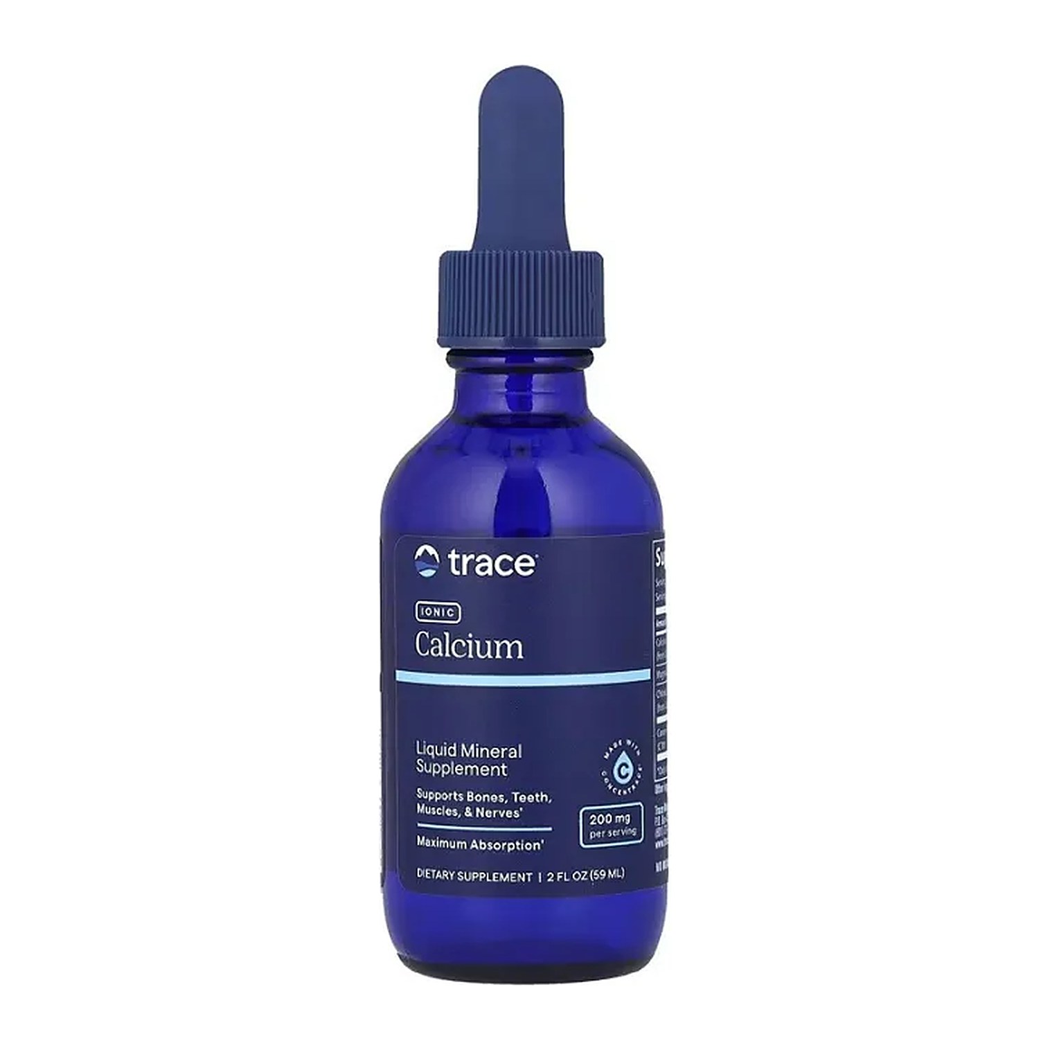 Trace minerals ionic Calcium 200mg, 59ml 35шт