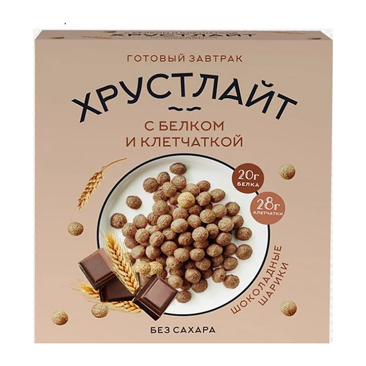 20% Здравушка Хрустики Овсяные шоколад с фисташкой 150гр