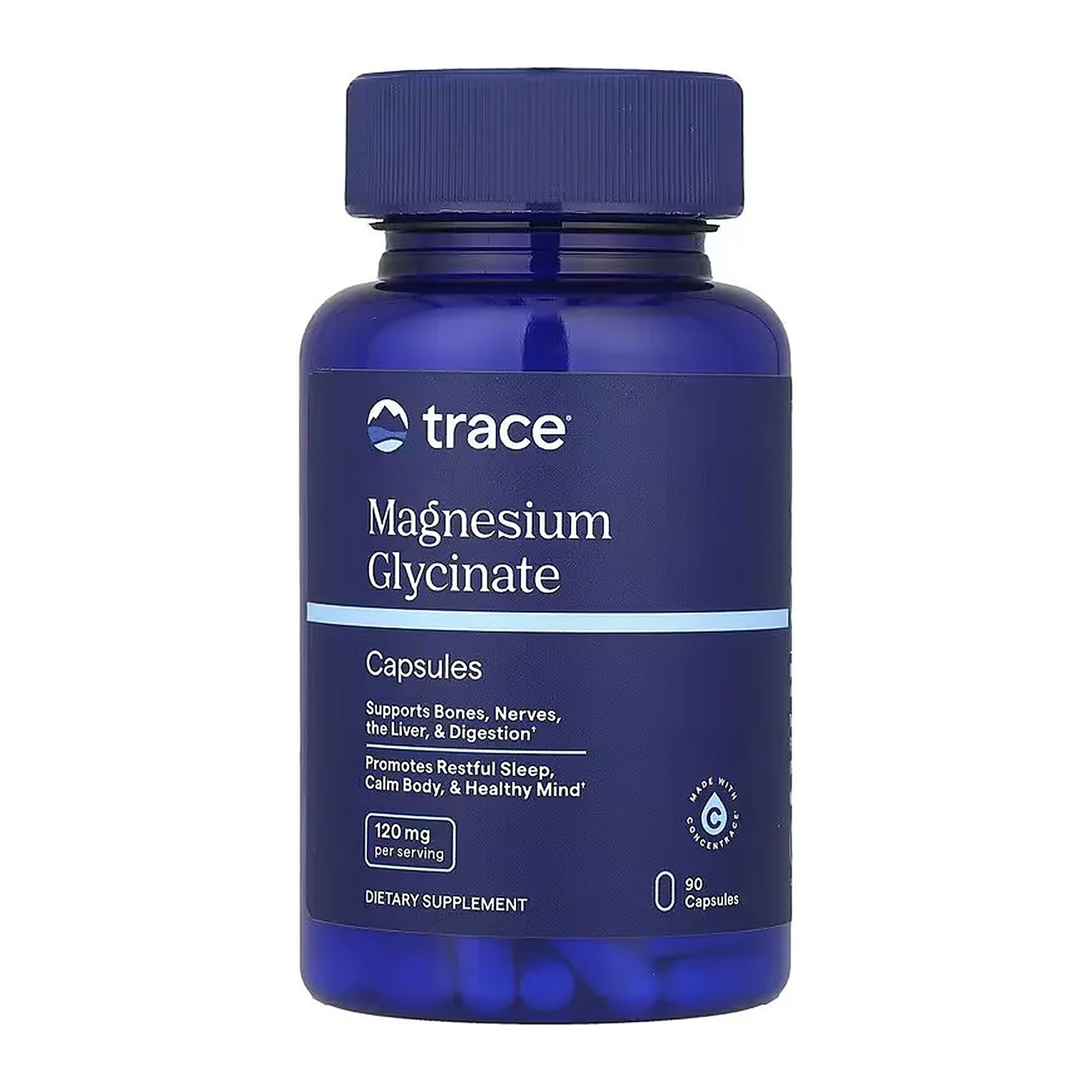 Trace minerals Magnesium Glycinate 90кап 8шт