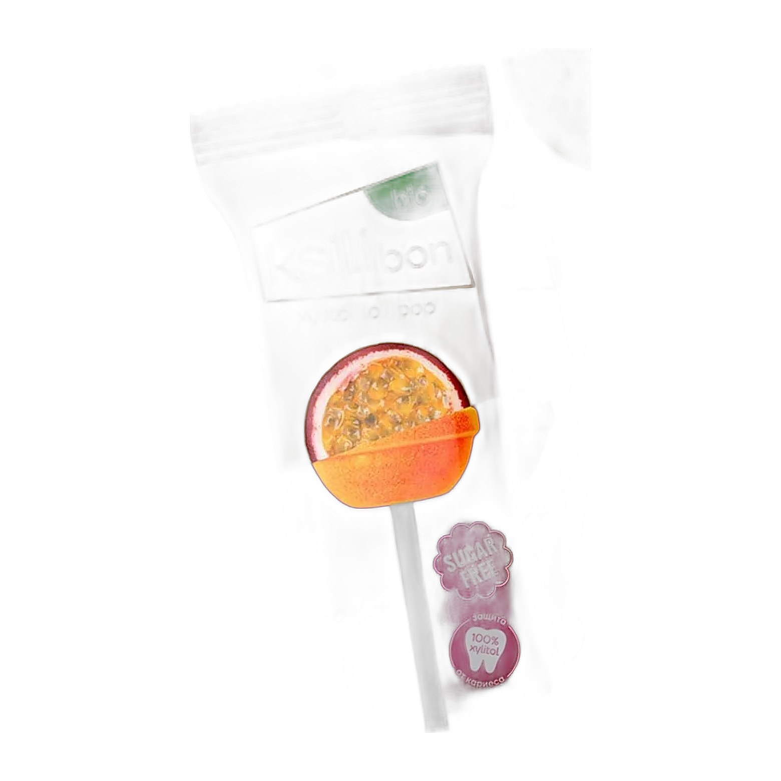 Ksilibon Lollipop Леденцы на палочке Маракуя 10шт