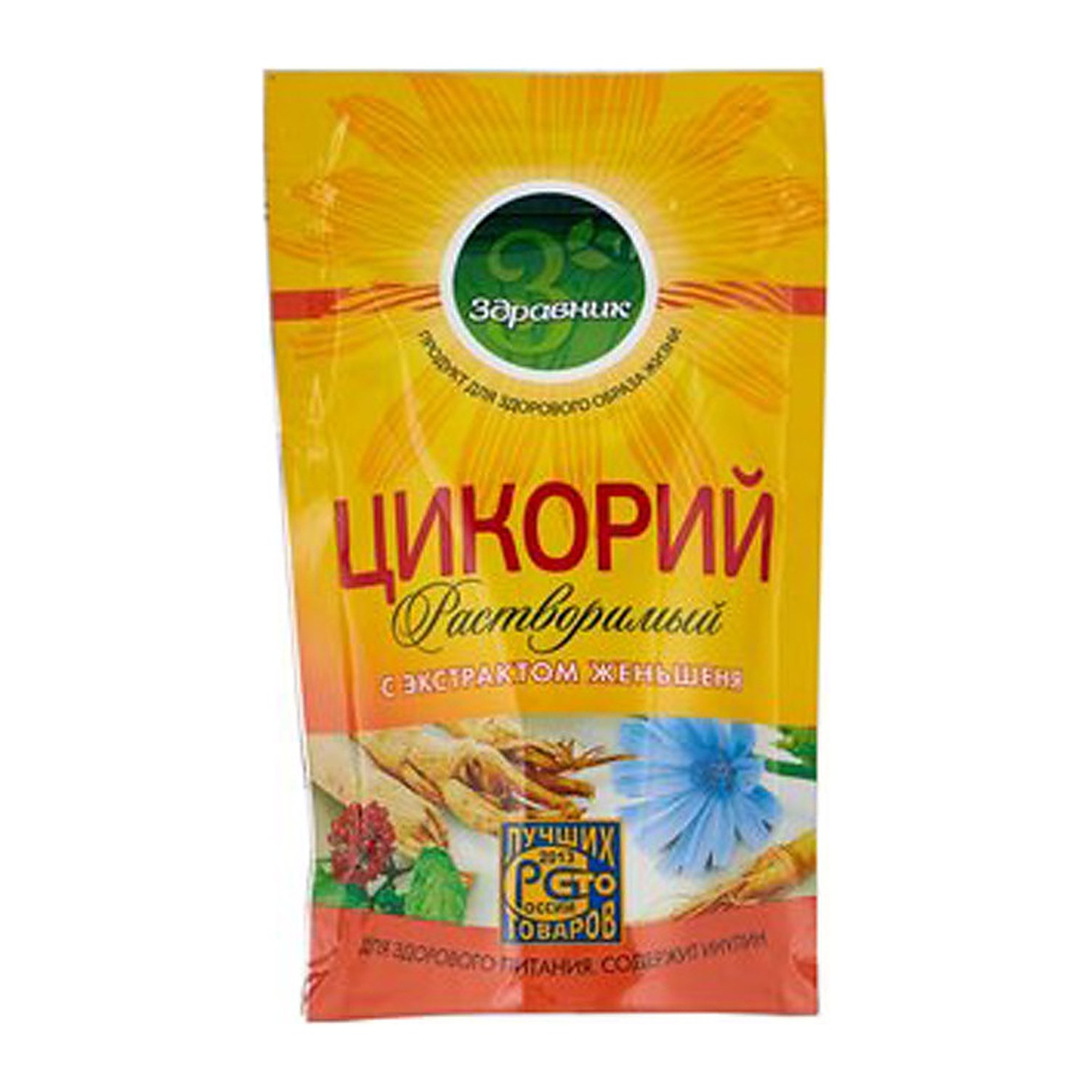 Цикорий гранула Здоровье с женьшенем ZIP 85 гр 12 шт