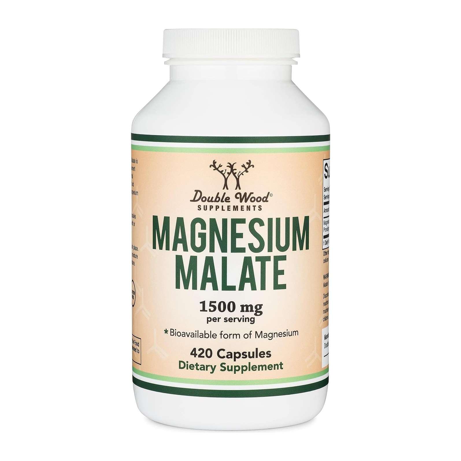 Double Wood Magnesium Malate 420cap