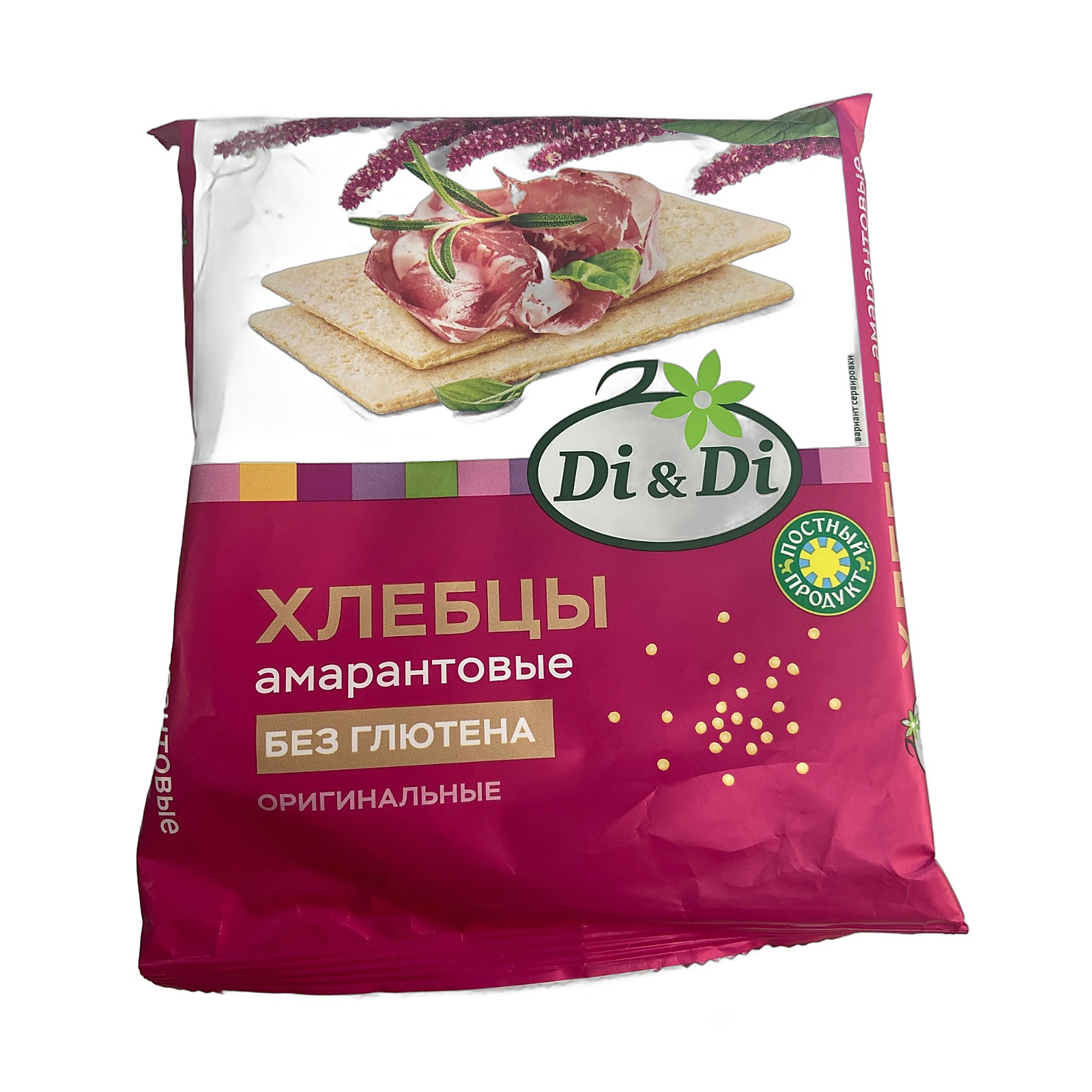 Хлебцы амарантовые Di&Di 100 гр 12 шт