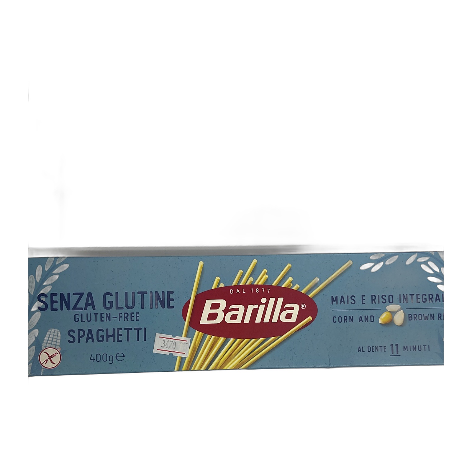 20% Barilla Спагетти без глютена 400гр