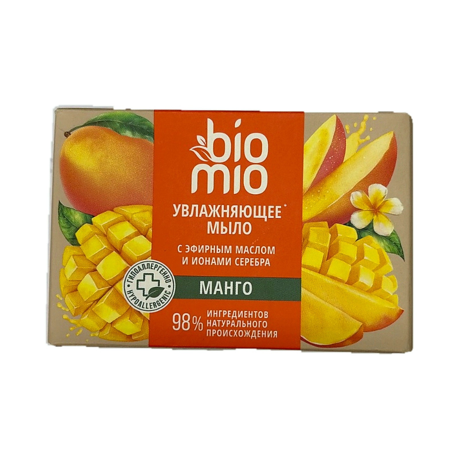 Био Мио Натуральное мыло Баттер Манго 90гр