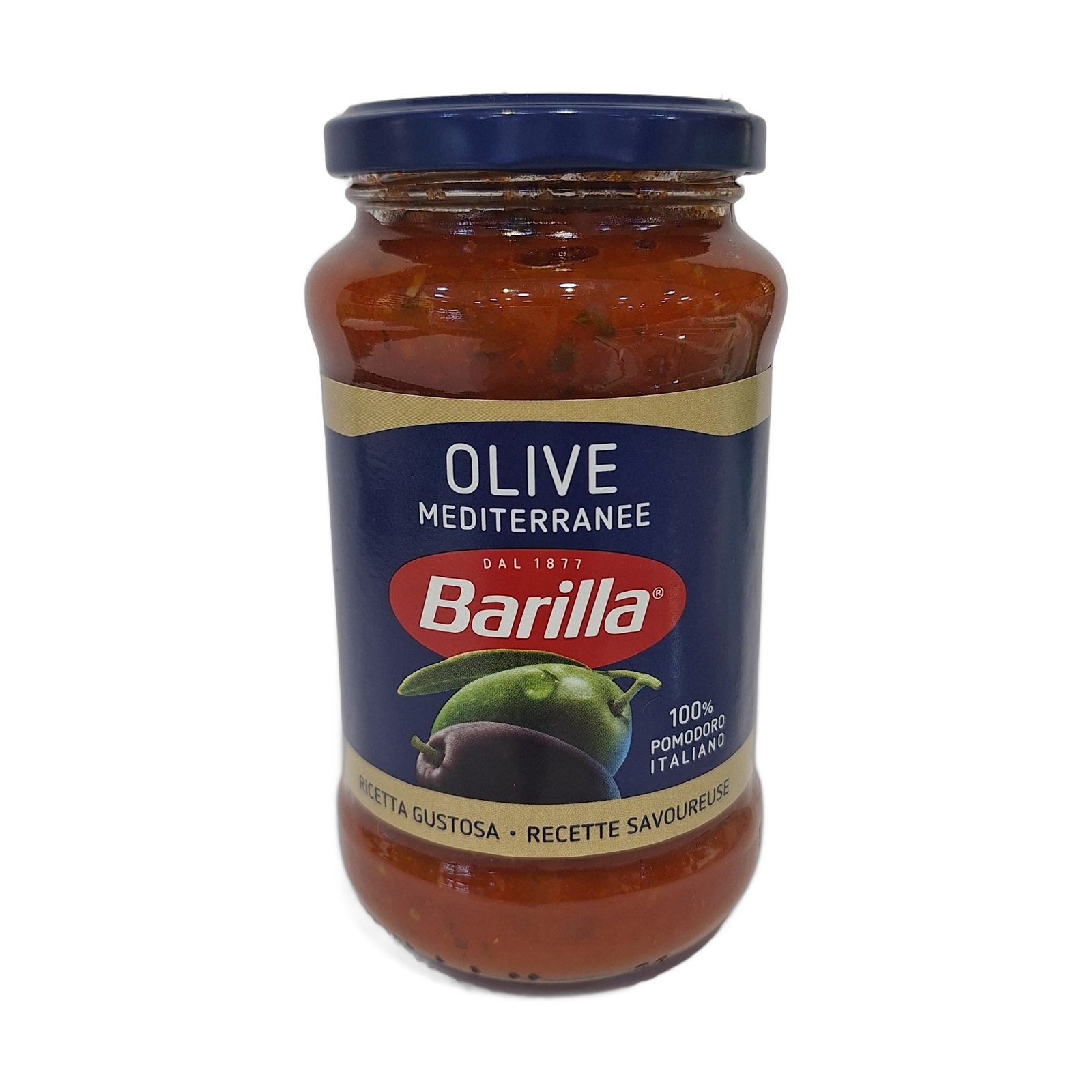 20% Barilla Соус томатный с черным и зелеными оливками 400гр 6шт