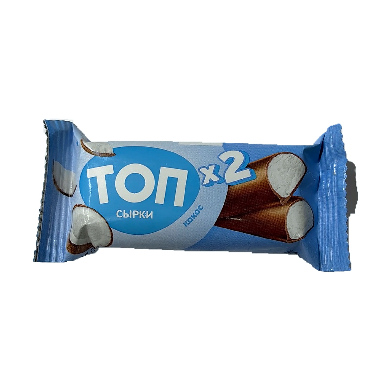 Топ сырок творожный со вкусом Кокос 45гр
