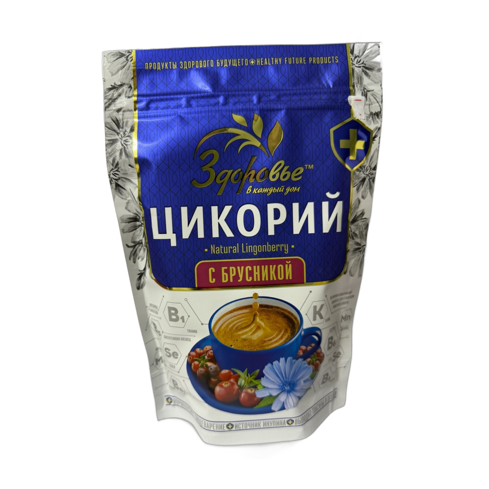 Цикорий гранула Здоровье с брусникой ZIP 85 гр 12 шт